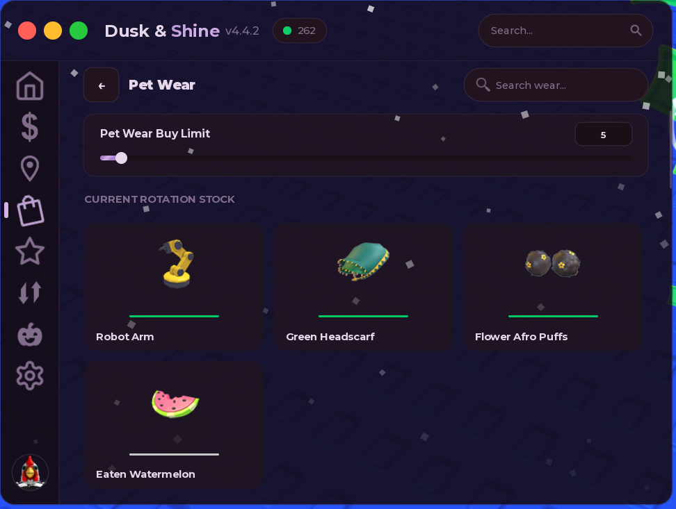 Menu 7
